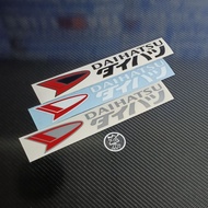 sticker kereta #0024 daihatsu japan car sticker accessories