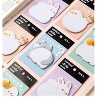 office stationary sticky note Kucingatan melekit dalam kertas nota kartun Korea kreatif buku nota te