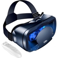 VR Headset for iPhone or Android, Adjustable Virtual Reality Anti-Blue Light 3D VR Glasses Headset H