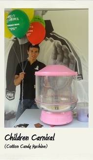 [1-day Rental] Commercial Cotton Candy Floss Machine Rental