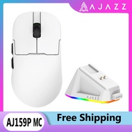 AJAZZ AJ159P MC Tri-mode Wired BT Wireless Gaming Mouse with Magnetic Charging Base Max 12000DPI Gam
