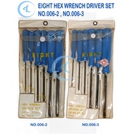 [READY STOCK] CLEARANCE STOCK EIGHT HEX WRENCH DRIVERS SET (JAPAN) NO.006-2, 006-3