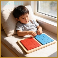 [lzdyyh3d1] Wooden Blocks Puzzle Intelligence 3D Russian Blocks Game for Boys Girls Gift