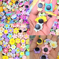 25pcs jibbitz diy charm character 3d cartoon clay sandal decoration accessories