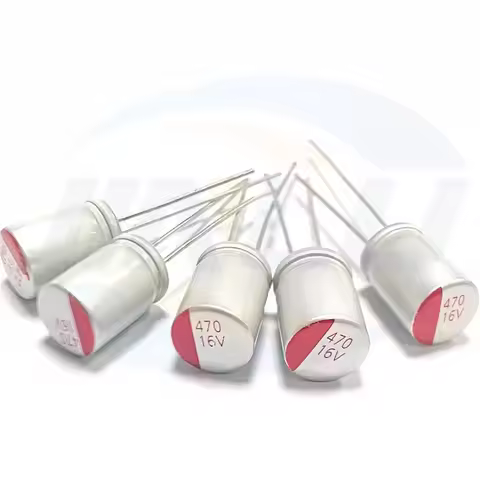 DIP Solid Electrolytic Capacitor 6.3V 10V 16V 25V 35V 50V 63V 100V 100UF 150UF 220UF 330UF 470UF 560