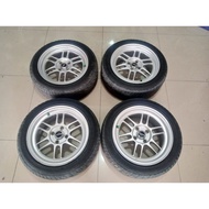 velg mobil murah bekas ring 15 lubang 4 ban achilles 185 55 r15 thn