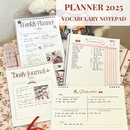 2025 planner, Egyptian Planner Daily Planner, Weekly Planner, Vocabulary note Vocabulary