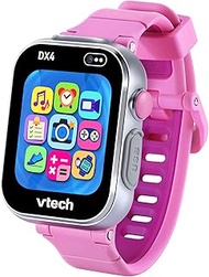 VTech KidiZoom DX4 Smart Watch Pink Dual Camera for Photos and Selfies Game Pedometer Vertical Color