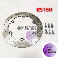 RS150 FRONT DISC PLATE SIAP SKREW PILING DISC RS150 DEPAN DISC BRAKE RS