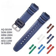 Colorful Strap Watchband 18mm for Casio AQ-S800W AE-1000W AE-1200W AEQ-110W
