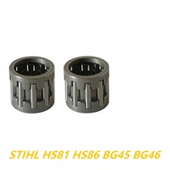2pcs Piston Cage Pin Bearing 8x11x10 For STIHL HS81 HS81R HS86 HS86R KM85 SP80 SP81 BG45 BG46 HEDGE 