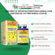 Viên dầu cá trẻ em Natures Gold Omega 3 For Kids Fish Oil 125 viên Omega 3 cho bé