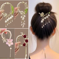 Chinese Style Ball Hair Clip Antique Lily of the Valley Headdress