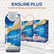 (READY STOCK) Abbott Ensure Plus Milk Liquid 200mL 237mL - Vanilla Chocolate Strawberry