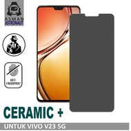 Tempered Glass For Vivo V23 5G | Ceramic Matte Spy Premium