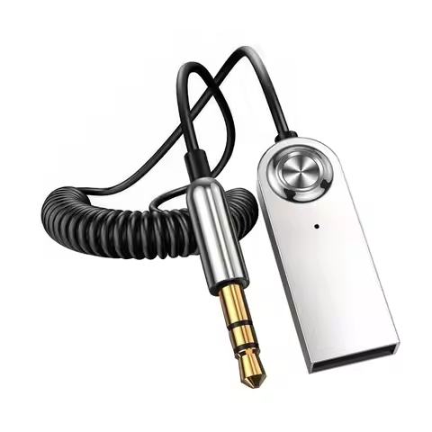 3.5mm AUX Bluetooth Audio Receiver, Car & Speaker Bluetooth Adapter