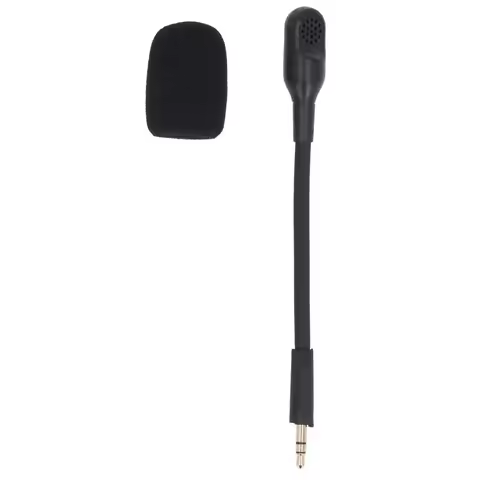 Replacement Game Mic Noise Cancellation 3.5mm Headphone Detachable Microphone for Razer Barracuda X 
