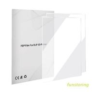 FEP Release 2PCS FUN Film for Mars/ANYCUBIC S/HALOT-ONE LCD SLA DLP 3D Printer, 200 280 x 0.1mm pxa4