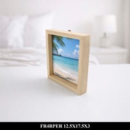 FR4RPER 12.5X17.5X3 Frame 4R Photo Frame Multipurpose Poster Decoration Wall Table Framenatural