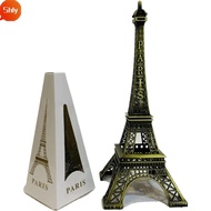SHLY Eiffel Tower Model, Metal 7 Sizes Eiffel Tower Statue, with Box Exquisite Design Bronze Eiffel 