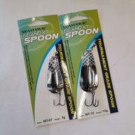 Seahawk Island XT spoon 7g, 12g sliver