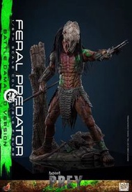 【🛎可動人偶 預訂🛎】HOTTOYS 工作室 狂暴鐵血戰士 (戰損版 ) 1:6比例 珍藏人偶  雕像 模型 手辦《鐵血戰士 獵物 TMS173》HOT TOYS STUDIO PREDATOR GA