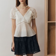 Nine Studio - Shara Top in White