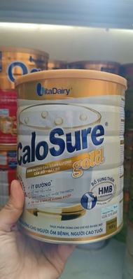 Sữa CaloSure Gold ít đường 900g (cho người cao tuổi) mẫu mới