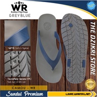 Men's Flip Flops Sandals Flip Flop Sandals Premium CAMOU WR Gray - Gray Blue