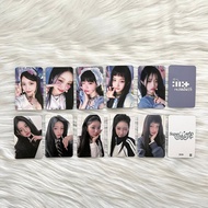 ILLIT Gift m2 Live Broadcast Special Gift Card sw1 Lucky Busan School Uniform Special Gift wonhee Li