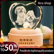 Murah MurahSouvenirs Customized Products Exquisite Creative Photos Dogs Cats Gifts Crystal 3D Inner 