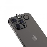 MAGEASY - iPhone 15 Pro / 15 Pro Max LenzGuard 藍寶石鏡頭保護貼 - 黑
