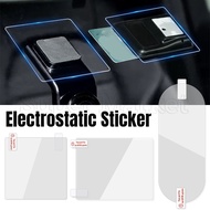 [ Featured ] Windscreen Static Sticker - Transparent Electrostatic Sticker - Double-sided Paste Tape - HD Traceless - Car Interior Accessories - for ETC Bracket Dash Cam Hook