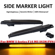 For BMW 5 Series F10 M5 E70 E71 X5 X6 M E82 M Coupe LED Dynamic Blinker Amber Side Marker Light Turn