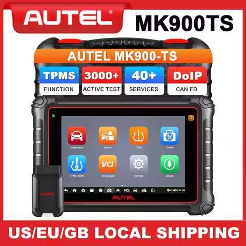 Autel MaxiCOM MK900TS Car TPMS Diagnostic Tools MK900-TS Automotive scanner DoIP CAN FD Bi-direction