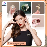 Bros Jilbab Aksesoris Fashion Wanita Bross Kebaya Hijab Mewah Premium