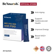 BeNourish NMN PRO 500 with PQQ (20's)