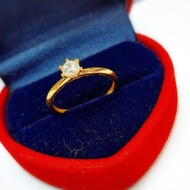 LAELA CINCIN PERMATA EMAS TULEN 916 GOLD