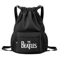 BAND LOGO SERIES DRAWSTRING BAG BAND NAME DRAWSTRING BAG/ BAND DRAWSTRING BAG/ THE BEATLES DRAWSTRIN