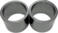 ALBA Muffler Joint Gasket 2 pieces/Size: φ1.9 x φ1.6 x 1.3 inches (48.6 x 41.0 x 34.3 mm); Compatibl