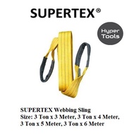SUPERTEX Webbing Sling Belt - 3 Ton x 3 Meter, 3 Ton x 4 Meter, 3 Ton x 5 Meter, 3 Ton x 6 Meter