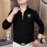 Men's Pullover Jacket, Standing Collar Pullover Coat, Half Zipper Coat for Men