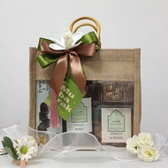 QC DECO TOTE BAG SIAP HIASAN JUTE BAG DOORGIFT KAHWIN GOODIES BAG VVIP BAG DOORGIFT NIKAH VVIP DOORG