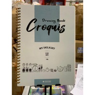 Oxford croquis drawiing book made in korea scratch book size b5 a4/ a3/ a5/ (original sketch paper) 