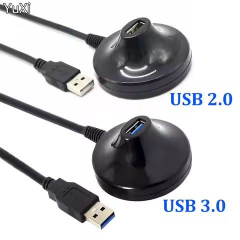 USB 2.0/3.0 Male to Female Extension Cable With Base USB Extension Cable With Base USB 3.0 Base Exte