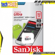 Sandisk Ultra SdsQuns-032g 32gb Micro Sd Memory Card