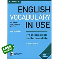 เพื่อคุณ หนังสือภาษาอังกฤษ English Vocabulary in Use Pre-intermediate and Intermediate Book with Ans
