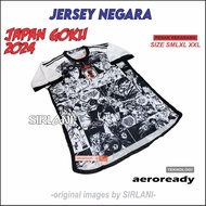 SPECIAL JAPAN FOOTBALL JERSEY GOKU EDITION JAPAN GOKU COUNTRY JERSEY