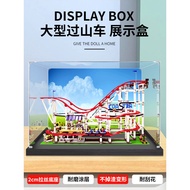 [Transparent Display Box] Acrylic Display Box 10261 Suitable for Lego Large Roller Coaster Building 
