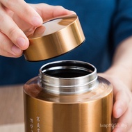 Light Luxury Pu'er Household 0.5kg Tea Storage Tank Moisture-Proof T9J5 Empty Tin Can Sealed Box Tea